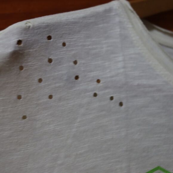 Forever 21 Graphic Def Leppard White Short Sleeve Tee Distressed Band T Medium - Picture 6 of 11